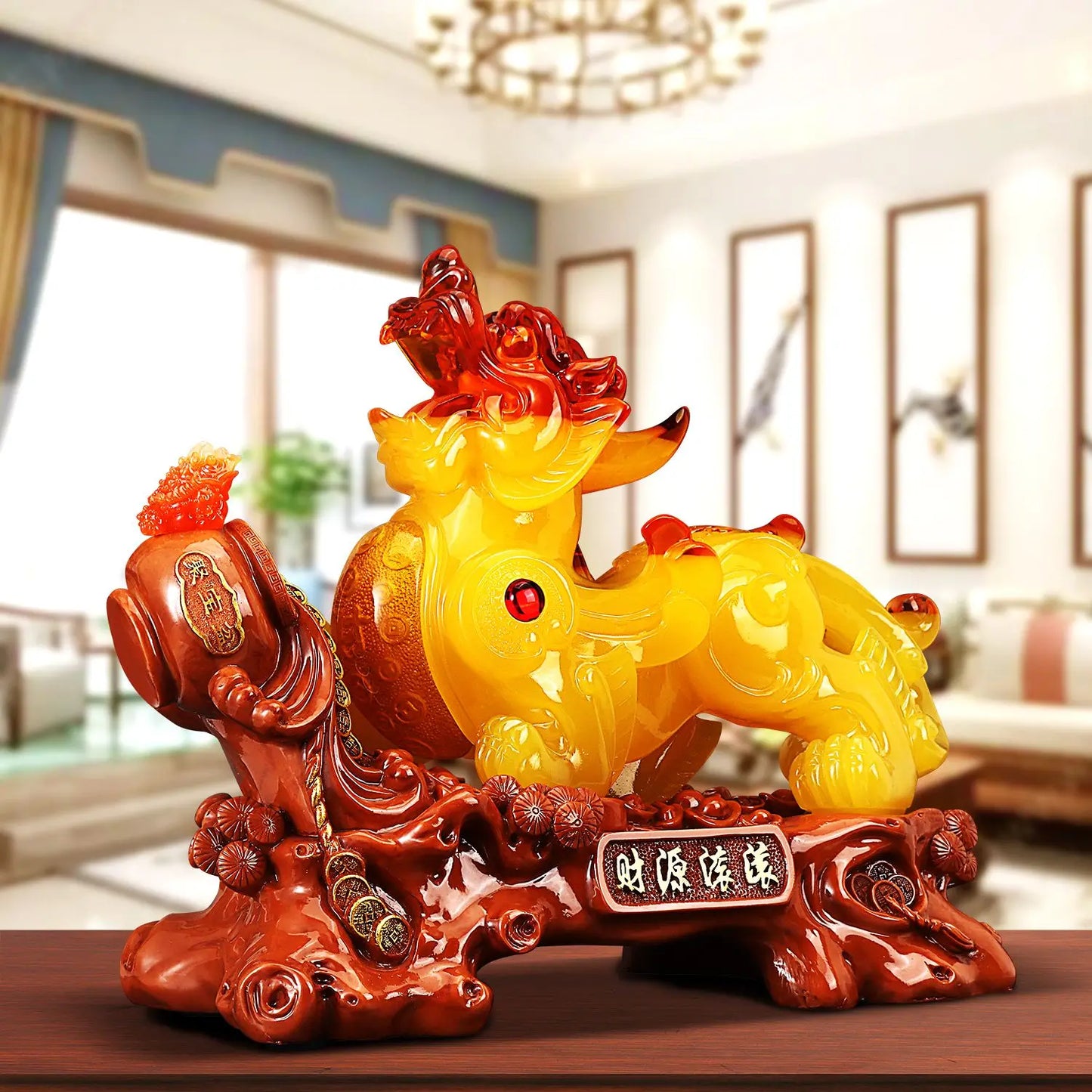 Abundant Financial Resources Big Pixiu Decoration Opening Relocation Decoration Office Living Room Wine Cabinet Decoration