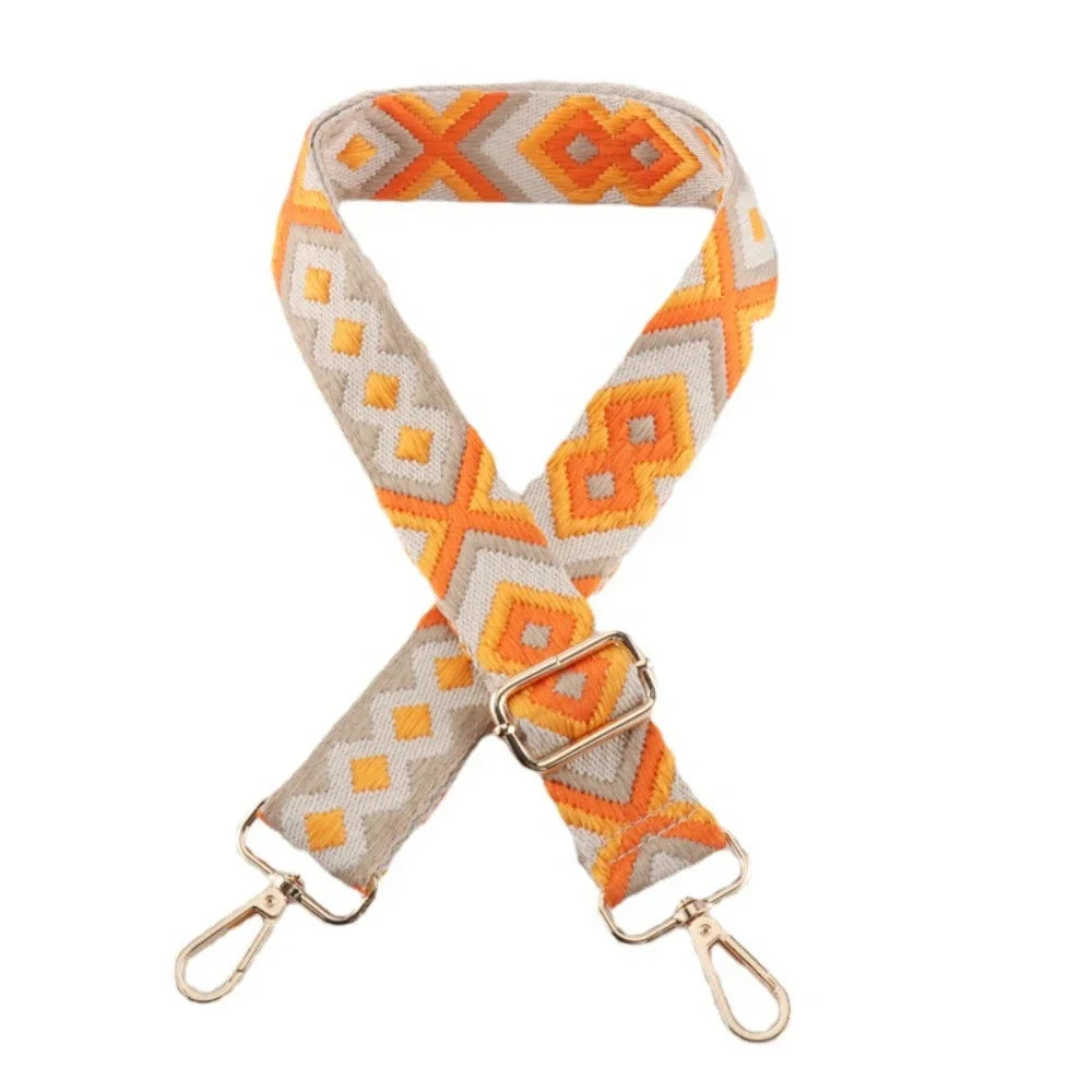 Accessories Women's One Adjustable Shoulder Pure Cotton Bag Strap for Crossbody