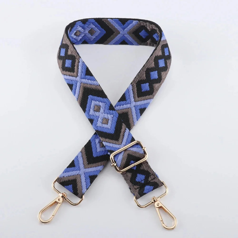 Accessories Women's One Adjustable Shoulder Pure Cotton Bag Strap for Crossbody
