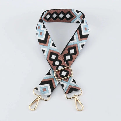 Accessories Women's One Adjustable Shoulder Pure Cotton Bag Strap for Crossbody