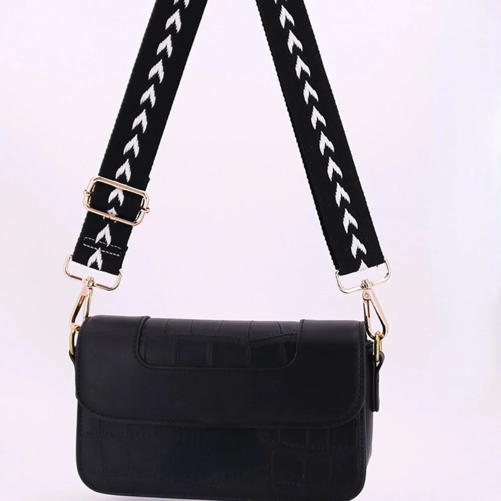 Accessories Women's One Adjustable Shoulder Pure Cotton Bag Strap for Crossbody