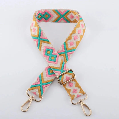 Accessories Women's One Adjustable Shoulder Pure Cotton Bag Strap for Crossbody