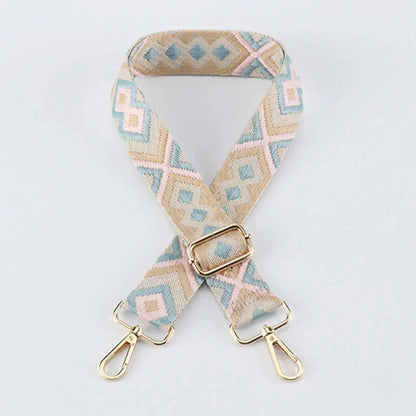 Accessories Women's One Adjustable Shoulder Pure Cotton Bag Strap for Crossbody