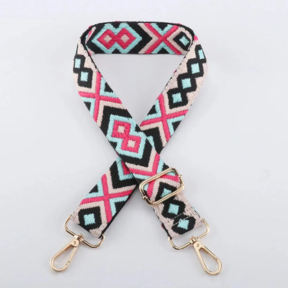 Accessories Women's One Adjustable Shoulder Pure Cotton Bag Strap for Crossbody