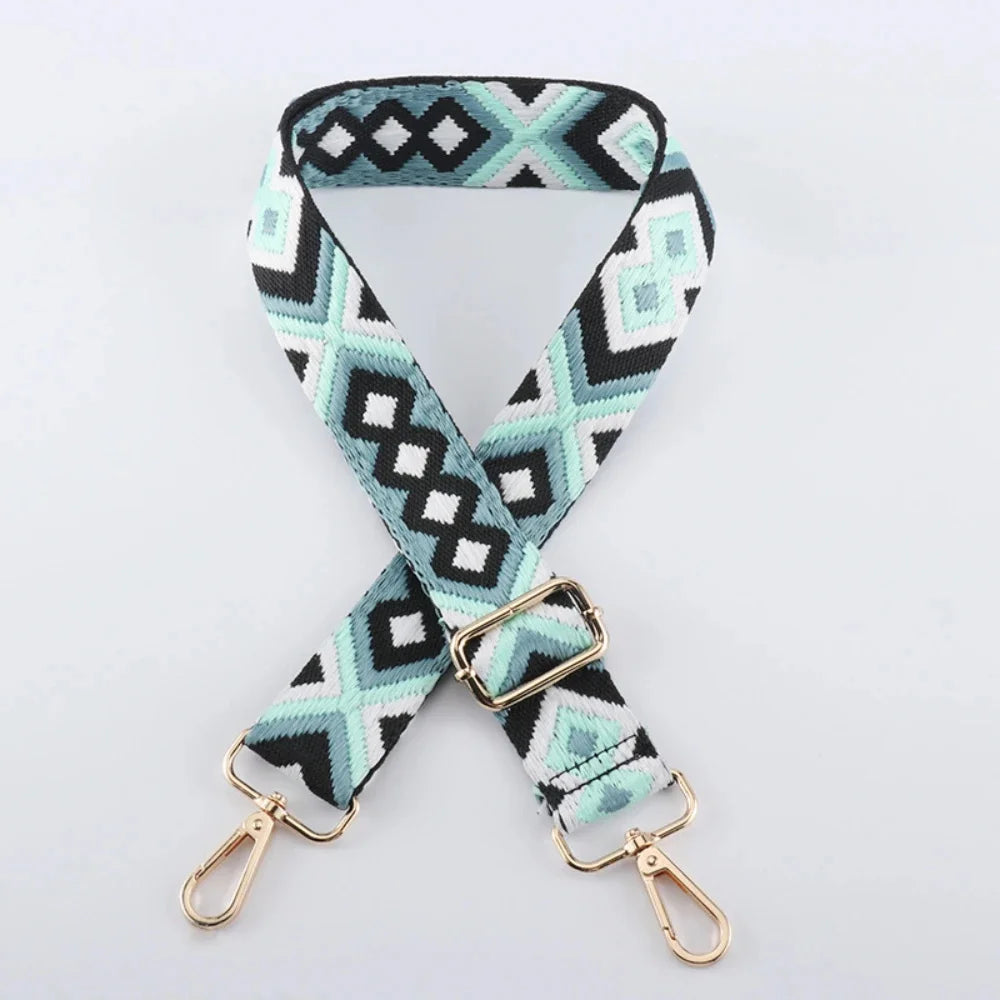 Accessories Women's One Adjustable Shoulder Pure Cotton Bag Strap for Crossbody