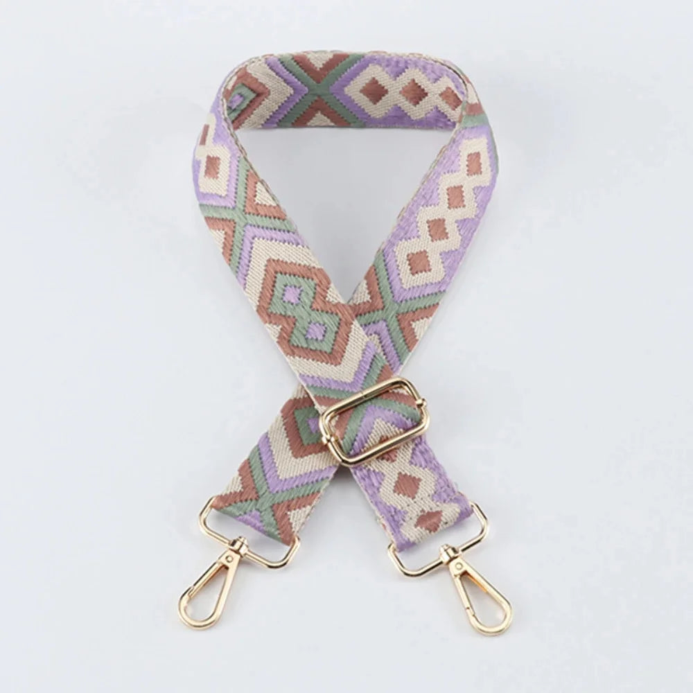 Accessories Women's One Adjustable Shoulder Pure Cotton Bag Strap for Crossbody