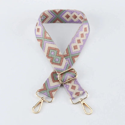 Accessories Women's One Adjustable Shoulder Pure Cotton Bag Strap for Crossbody
