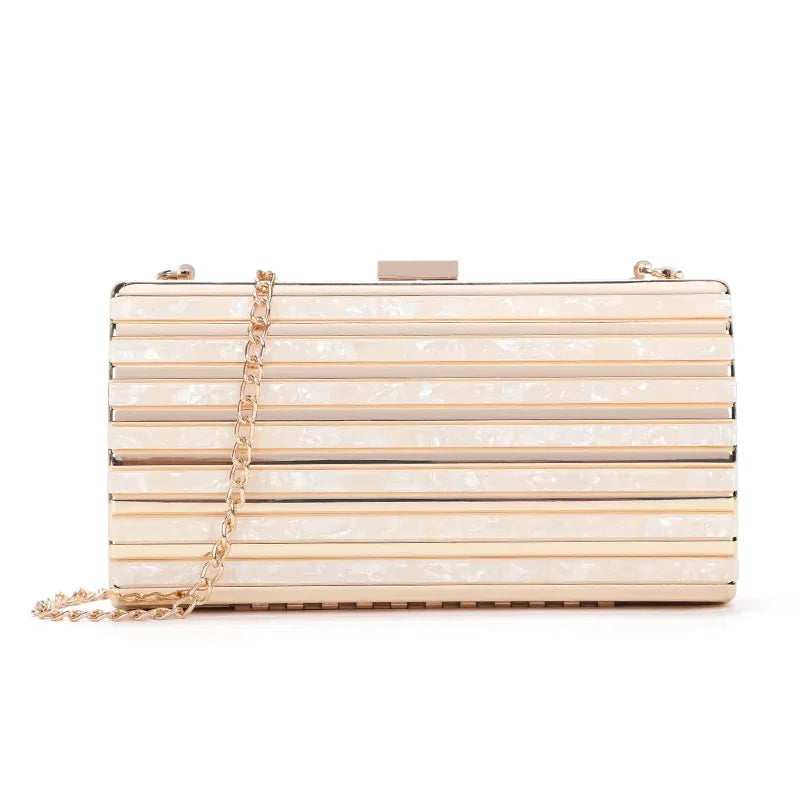 Acrylic Candy Color Clutch Bag Lady Party Wedding Evening Bag Shoulder Chain Purse Handbags For 2020 Women Evening Bags