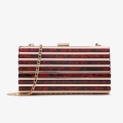 Acrylic Candy Color Clutch Bag Lady Party Wedding Evening Bag Shoulder Chain Purse Handbags For 2020 Women Evening Bags