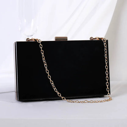 Acrylic Clutch Wallet about Hand Party with Chain Shoulder Bag for Women Design High Quality Ladies Pink Evening Bags Luxury New