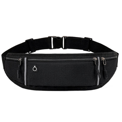 Adjustable Running Pouch Runners Belt Workout Waist Bag Elastic Slim Phone Holder Fanny Pack for Unisex Jogging Pocket