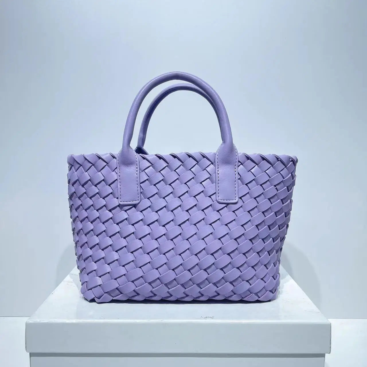 Advanced Sensory Vegetable Basket Bag 2024 Fashion Women's Bag Single Shoulder Crossbody Bag Small Handheld Woven Bag