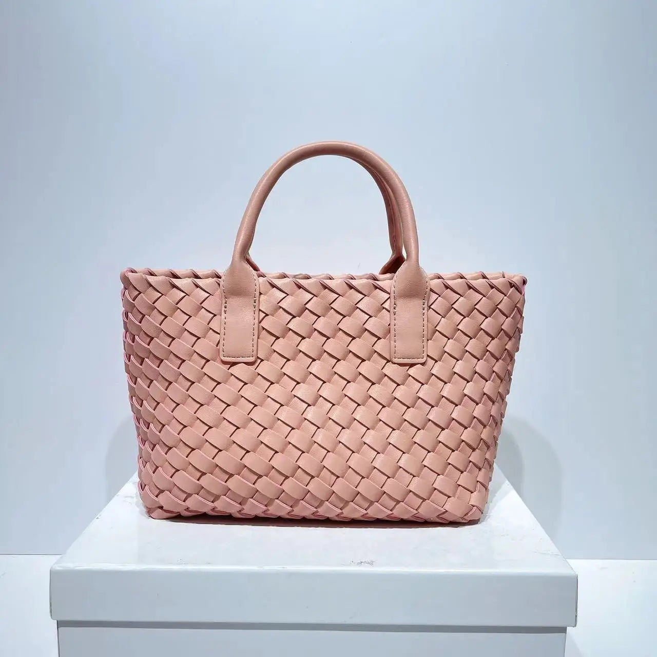 Advanced Sensory Vegetable Basket Bag 2024 Fashion Women's Bag Single Shoulder Crossbody Bag Small Handheld Woven Bag