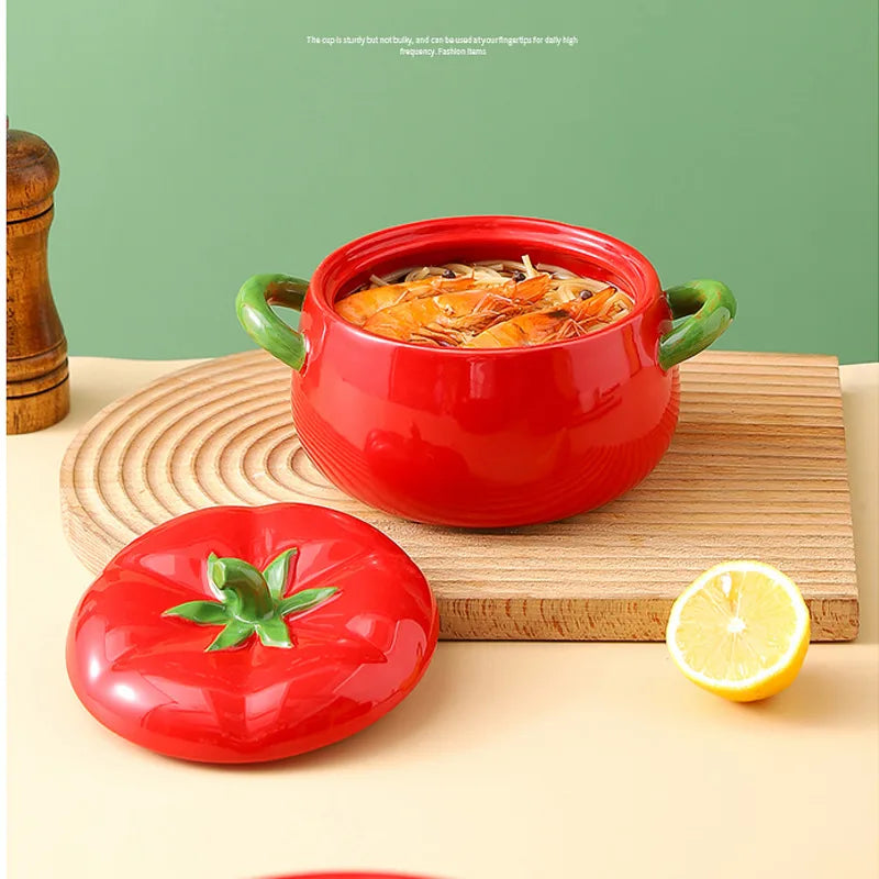 Aears Cooking Pots Household Student Dormitory Cast Iron Pot With Ceramic Tomato Pan High Appearance Level Cache Pot