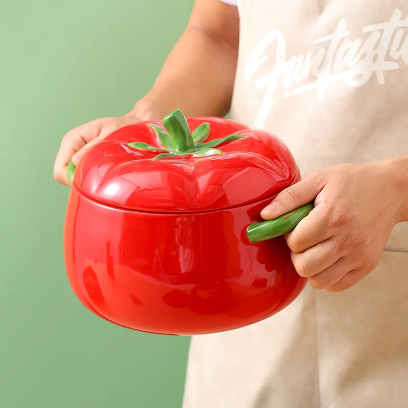 Aears Cooking Pots Household Student Dormitory Cast Iron Pot With Ceramic Tomato Pan High Appearance Level Cache Pot