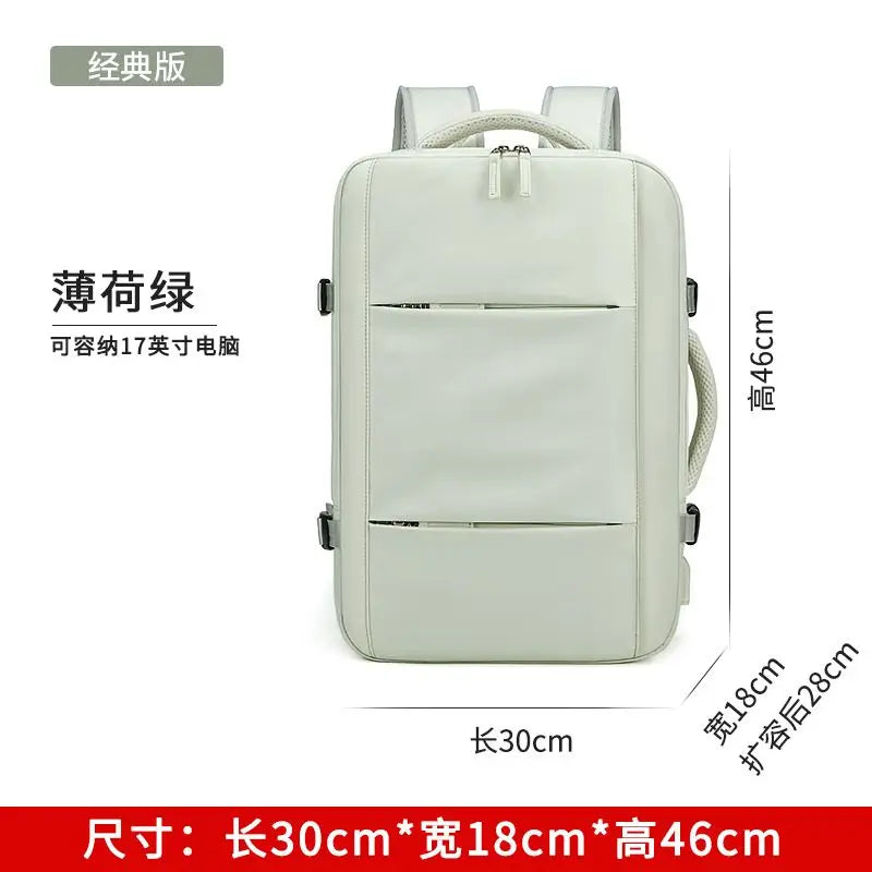 Air Travel Backpack Expandable For Men Women Laptop Bag Luggage Man Large Capacity Bags Business Trip Multifunctional Backpacks