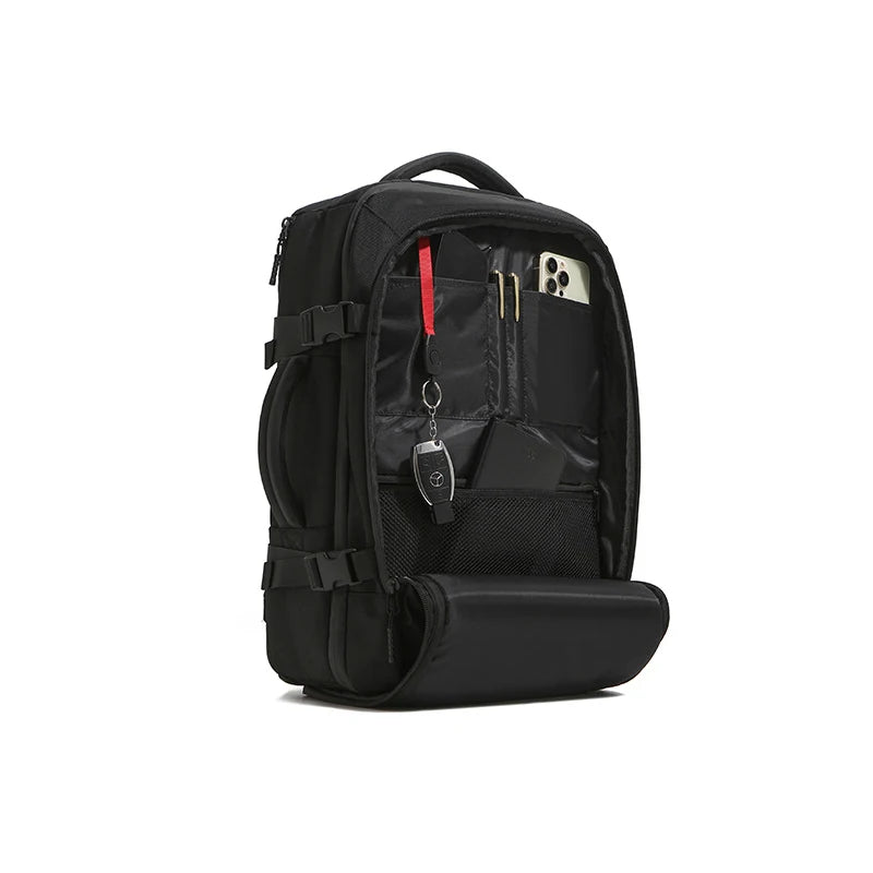Air Vacuum Backpack Men Travel 15.6in Large Capacity Expandable Cabin Flight Outdoor Business Laptop Bag Black Backpacks Woman