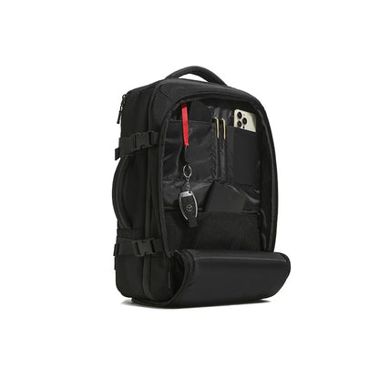 Air Vacuum Backpack Men Travel 15.6in Large Capacity Expandable Cabin Flight Outdoor Business Laptop Bag Black Backpacks Woman