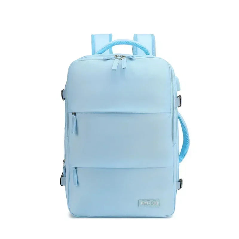 Airplane Travel Backpack For Wamen And Man Large Capacity Backpack Luggage Bags Waterproof Multifunctional Expandable Backpacks