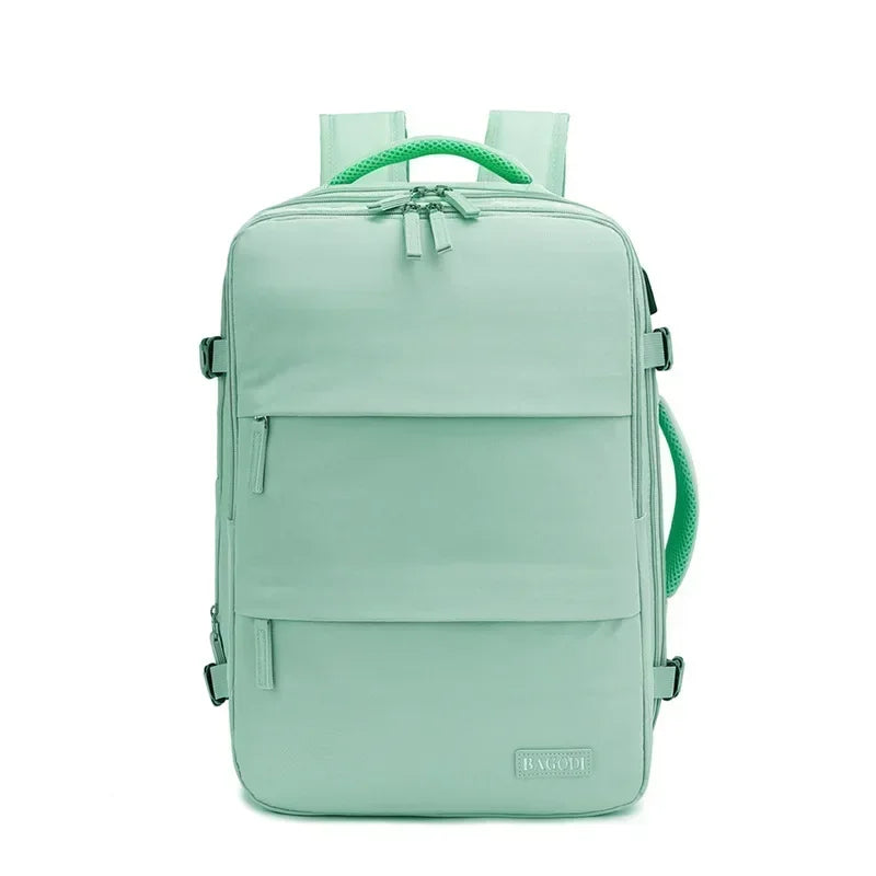 Airplane Travel Backpack For Wamen And Man Large Capacity Backpack Luggage Bags Waterproof Multifunctional Expandable Backpacks