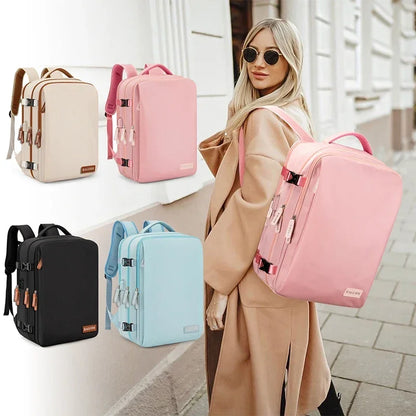 Airplane Travel Backpack For Women Men Laptop Bag Luggage Man Large Capacity Business Bags Expandable Multifunctional Backpacks