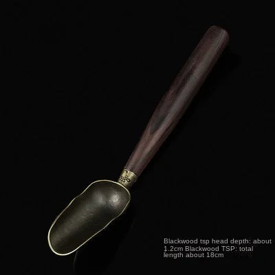 Alloy Tea Spoon Xiangyun Tea Spoon Kung Fu Tea Set Tea Ceremony Utensils Tea Shovel Shovel Spoon Tea Ceremony Accessories