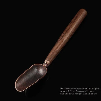 Alloy Tea Spoon Xiangyun Tea Spoon Kung Fu Tea Set Tea Ceremony Utensils Tea Shovel Shovel Spoon Tea Ceremony Accessories