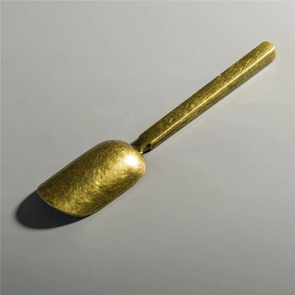 Alloy Tea Spoon Xiangyun Tea Spoon Kung Fu Tea Set Tea Ceremony Utensils Tea Shovel Shovel Spoon Tea Ceremony Accessories