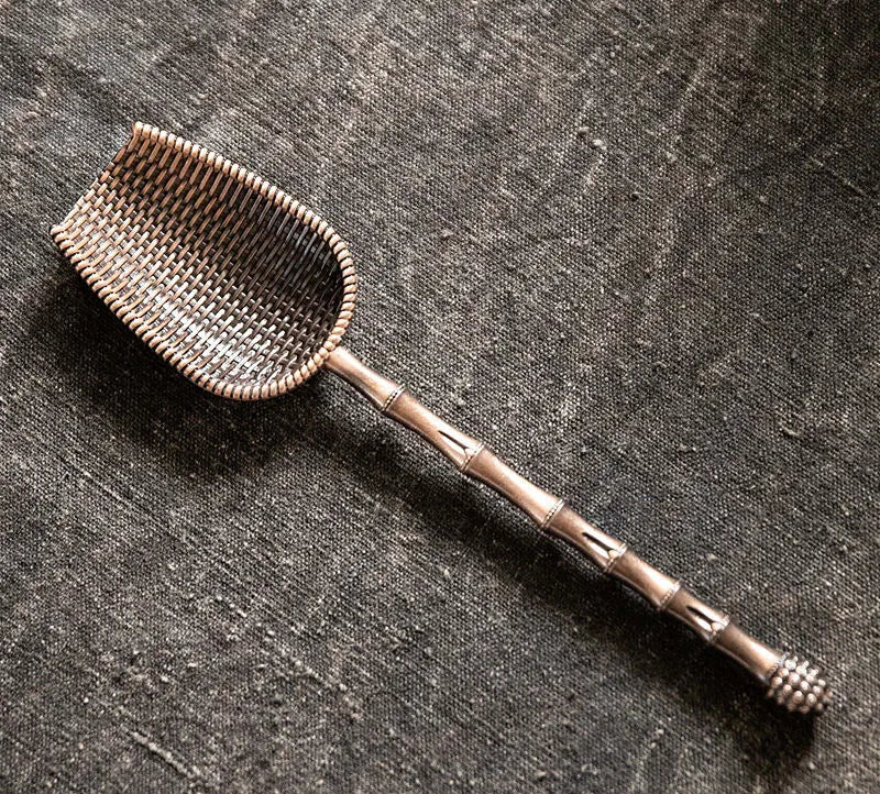 Aluminium Alloy  Tea Scoops  Teaware   Tea Accessories  Metal Spoon  X032