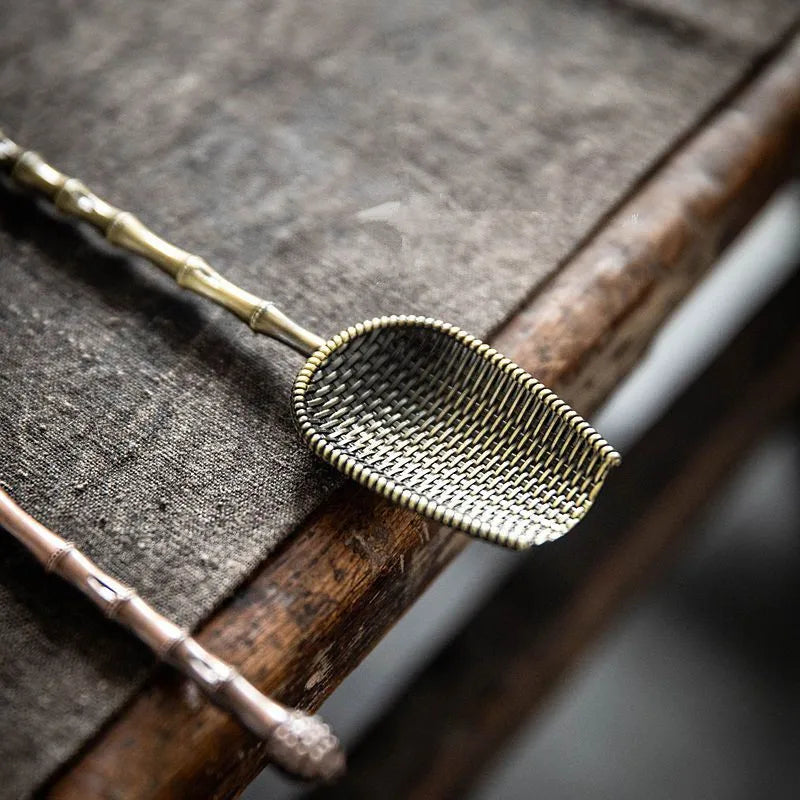 Aluminium Alloy  Tea Scoops  Teaware   Tea Accessories  Metal Spoon  X032