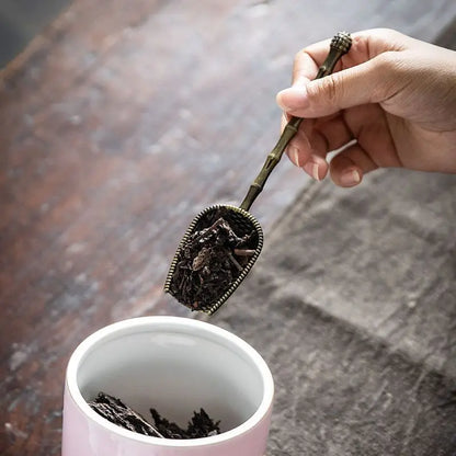 Aluminium Alloy  Tea Scoops  Teaware   Tea Accessories  Metal Spoon  X032