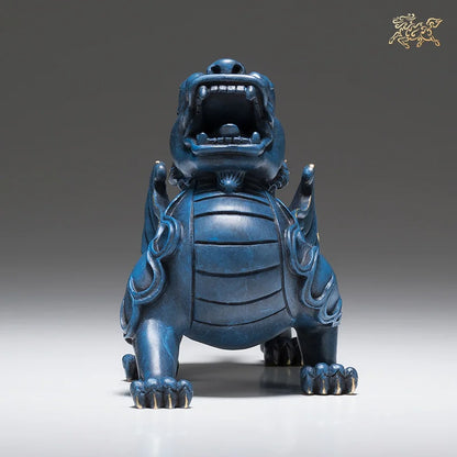 America Asia Good omens Good luck ZHAO CAI Recruit wealth BRONZE dragon PI XIU Mascot Home company Decorative statue