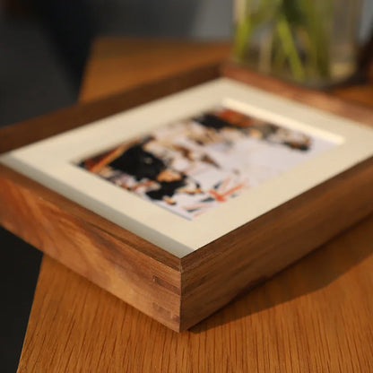 American tenon and mortise photo frame table 6 inches 7 inches 10 inches creative home decoration photo frame ornaments crafts
