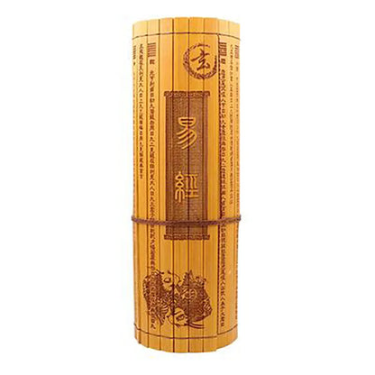 Ancient Chinese Cultural Classical Scroll Slip Bamboo Wooden Slips Home Decor The Book of Changes Yi Jing Friends Gift