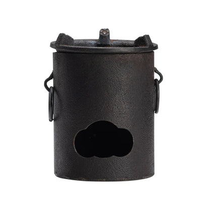Ancient Iron Charcoal Stove Alcohol Stove Tea Cooker Meteorite Oven Stove Charcoal Olive Carbon Copper Stove Copper Pot Tea Se