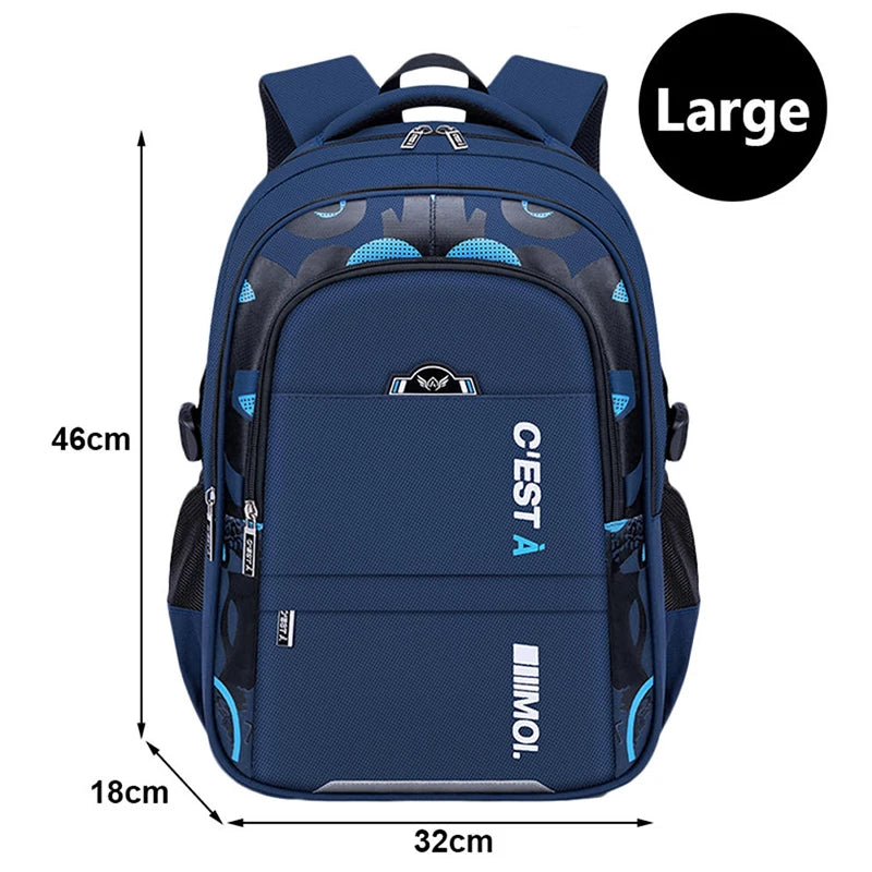 Andralyn New Children School Bags Kids Backpack In Primary Schoolbag For Teenager Boys Waterproof Backpacks Book Bag Mochila