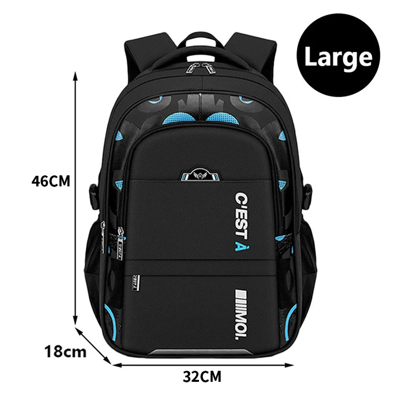 Andralyn New Children School Bags Kids Backpack In Primary Schoolbag For Teenager Boys Waterproof Backpacks Book Bag Mochila