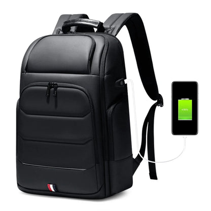 Andralyn Waterproof Backpacks USB Charging School Bag Anti-theft Men Backpack Fit 15.6 Inch Laptop Travel Backpack High Capacity