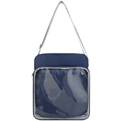 Anime Japan Style Lolita Girl JK Shoulder Bags Students Kawaii HandBags Transparent Bookbags Laptop Itabags