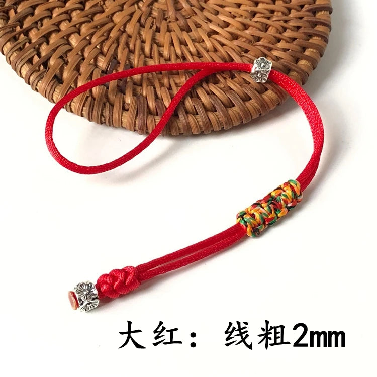 Anti Drop Rope Tied Tea Pot Lid, Hand Woven Tea Set Accessories, Purple Sand