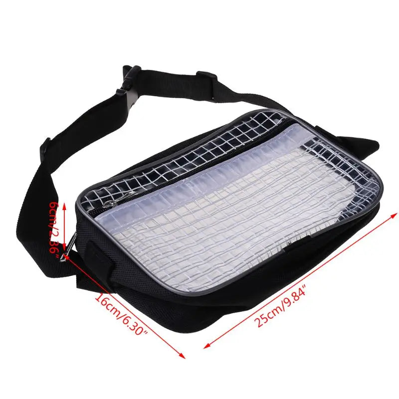 Anti-Static Cleanroom Clear Tool Bag Full Cover Pvc For Engineer Waist Bag Fanny Pack