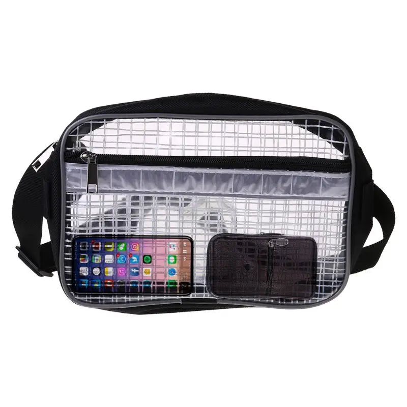Anti-Static Cleanroom Clear Tool Bag Full Cover Pvc For Engineer Waist Bag Fanny Pack