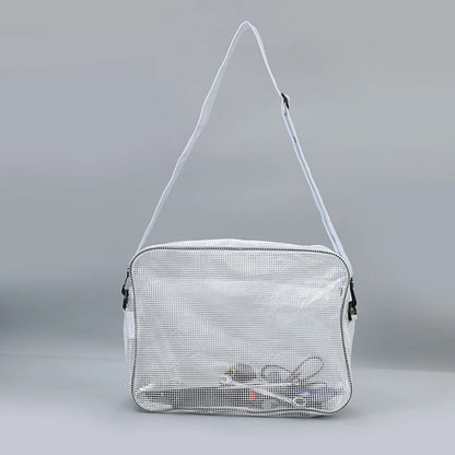 Anti Static Cleanroom Engineer Bag for Men Large Capacity Clear PVC Bags