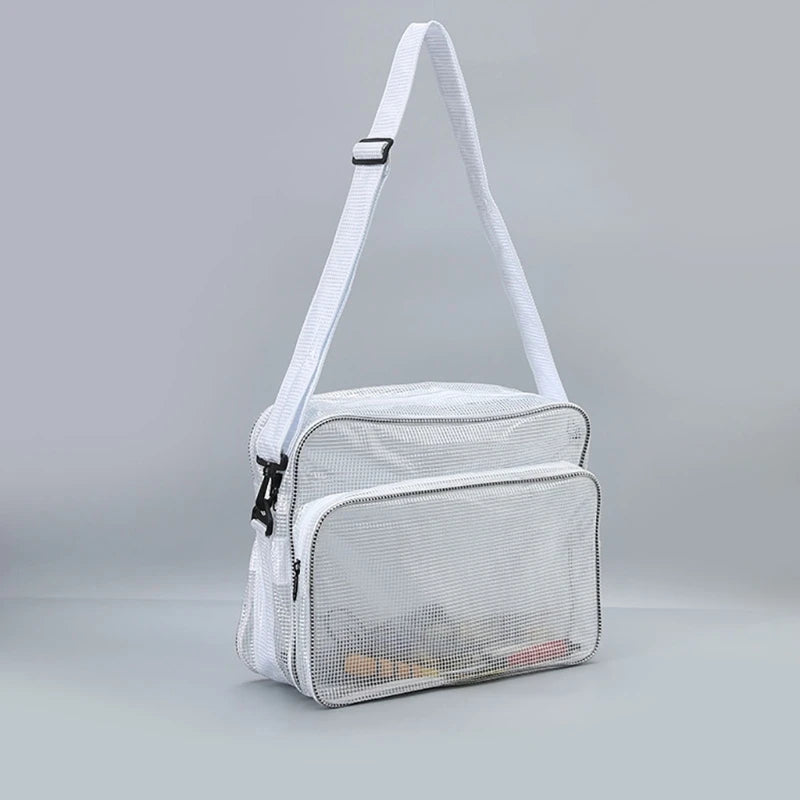 Anti Static Cleanroom Engineer Bag for Men Large Capacity Clear PVC Bags