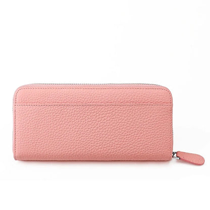 Anti Theft Brush Genuine Leather Ladies Long Purse Card RFID Hand Bag Zipper Wallet