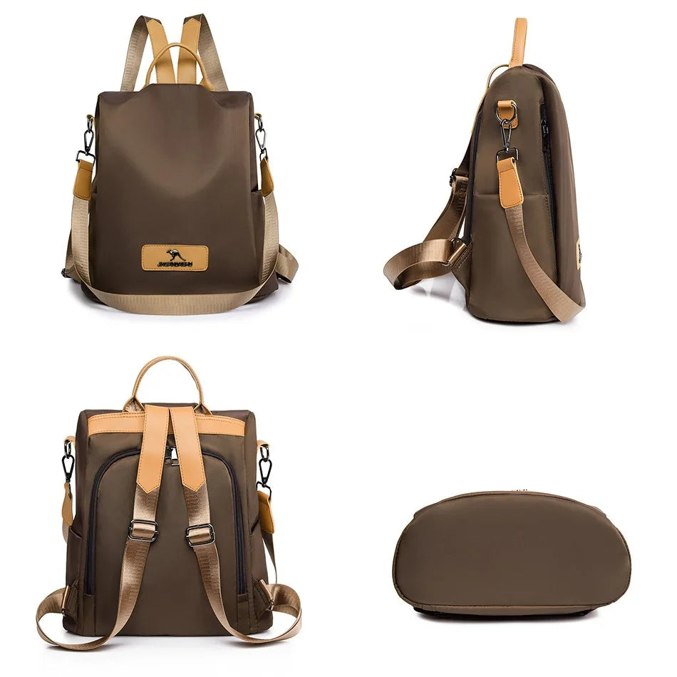 Anti Theft Women's High Capacity Computer Backpacks High-quality Waterproof Oxford Female Outdoor Bagpack Casual Travel Backpack