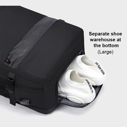 Anti-theft Expandable 15.6 Inch Laptop Backpack Men Waterproof Multifunctional Backpack Business Mochila USB Charging School Bag