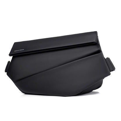 Anti-theft Men's Shoulder Bags Black Fashion Motorcycle Crossbody Bags Waterproof Casual Travel Messenger Bag For 7.9 Inch iPad