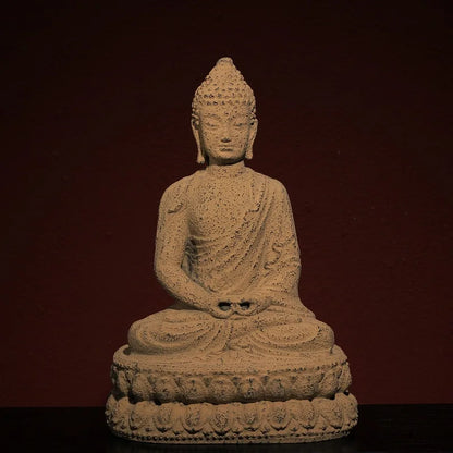 Antique Buddha statue Bodhi Decoration Lighting sitting Buddha