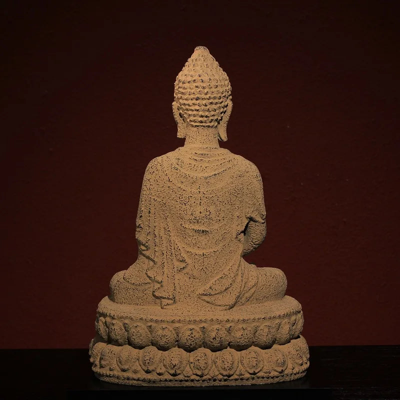Antique Buddha statue Bodhi Decoration Lighting sitting Buddha